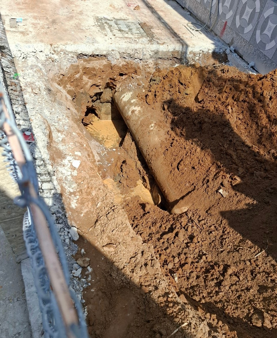 Ben Tre: Goi thau lam duong o Thanh Phu khong dung thiet ke?