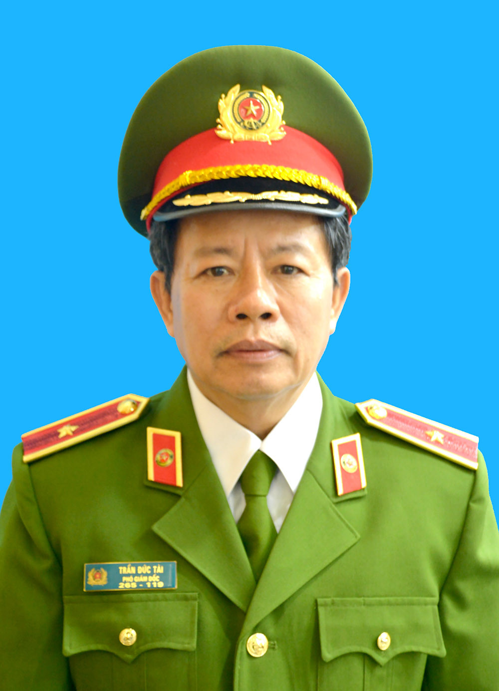 Thiếu tướng Trần Đức Tài - Phó Giám đốc Công an TP HCM. 