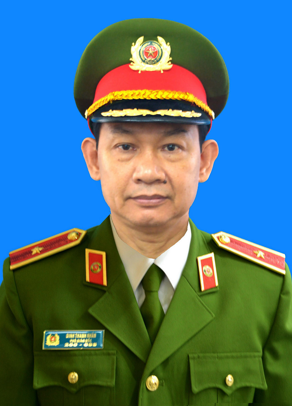 Thiếu tướng Đinh Thanh Nhàn - Phó Giám đốc Công an TP HCM. 