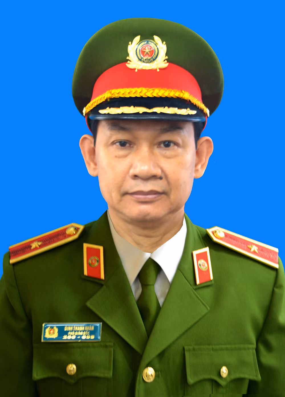 Thiếu tướng Đinh Thanh Nhàn - Phó Giám đốc Công an TP HCM. 