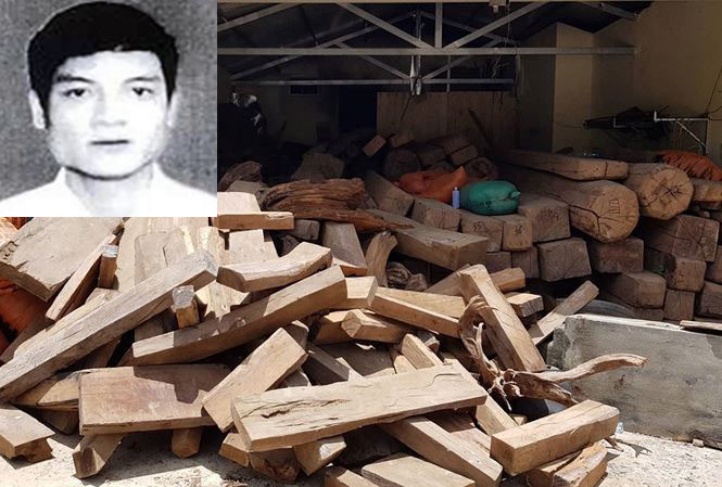 Ngày 30/6/2018, lực lượng chức năng tiếp tục khám nghiệm hiện trường tại ngôi nhà của Tuân và Thuận. Ngoài thu giữ vũ khí, đã phát hiện kho gỗ khủng cất trữ bên trong nhà của hai trùm ma túy. (Ảnh: Dân Việt)