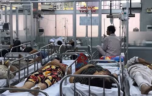 Benh nhan cap cuu o BV Cho Ray bi tieng on 