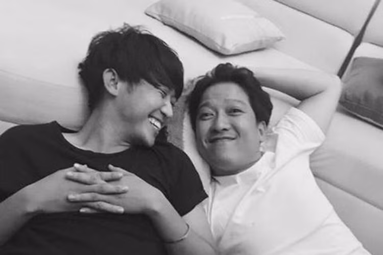 Ngoài Nhã Phương, tình mới tin đồn của Nam Em còn có mối quan hệ thân thiết với Trường Giang. Ảnh: Yeah1