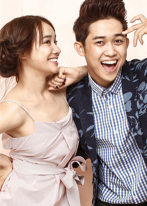 Quốc Bảo từng hợp tác với Nhã Phương khi mời cô diễn xuất trong MV đầu tay. Ảnh: Yeah1