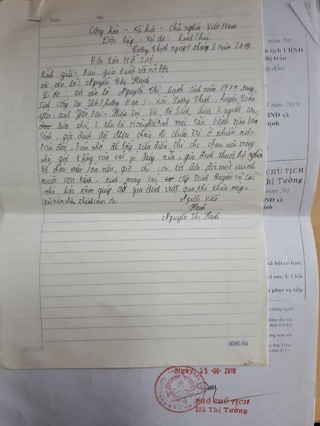 Be trai mo coi nha ngheo mac benh tim song lay lat qua ngay