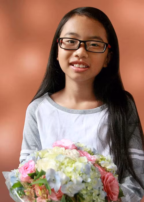 Phương Mỹ Chi của 6 năm về trước giản dị, mộc mạc, rất ít khi trang điểm.