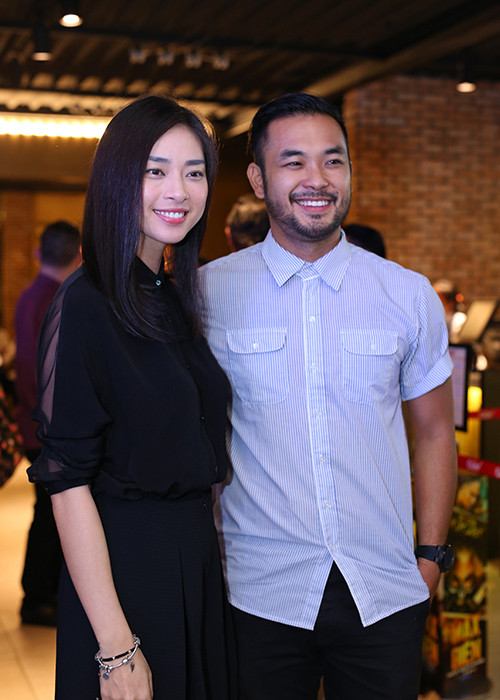 Tại các sự kiện giải trí, cả hai thường xuyên sánh bước và không ngại thể hiện tình cảm. Ảnh: Lao động