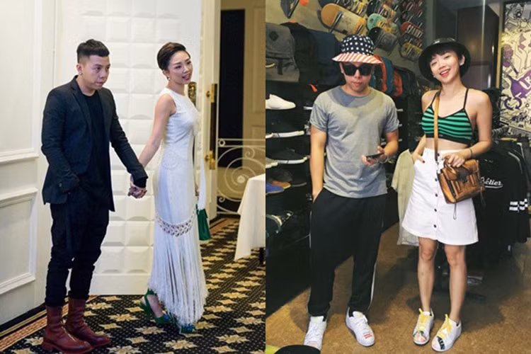 Mai Tiến Dũng khá kín tiếng trong chuyện tình cảm trong khi đó, Tóc Tiên gần đây công khai hẹn hò Hoàng Touliver.