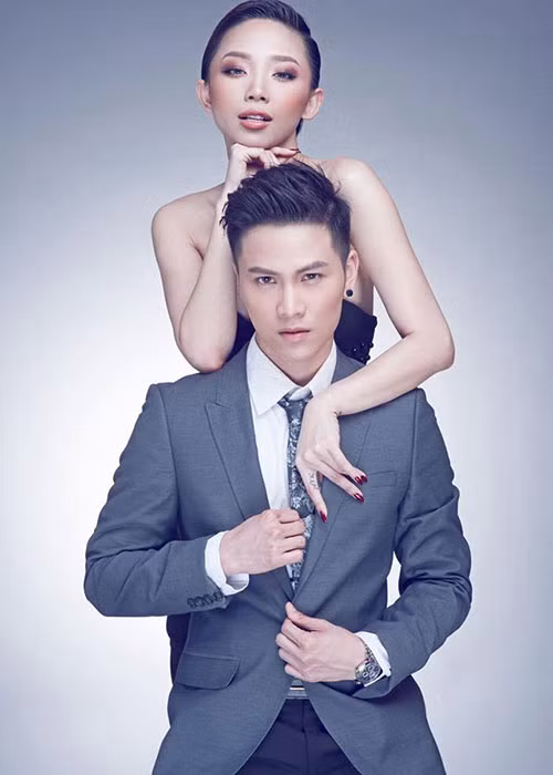 Tóc Tiên và Mai Tiến Dũng một mực khẳng định cả hai chỉ là đồng nghiệp.