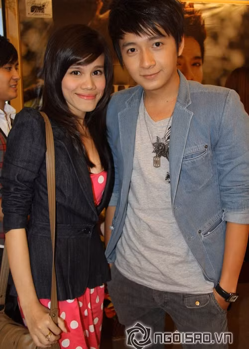 Cuộc tình gây ồn ào nhất của Ngô Kiến Huy là mối quan hệ giữa nam ca sĩ và Thụy Anh - em gái của Thanh Thảo. Ảnh: Ngôi sao