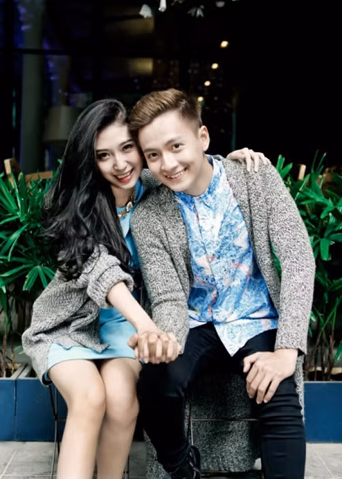 Trước khi vướng tin đồn hẹn hò Kim Thành và Sam, Ngô Kiến Huy chia tay Khổng Tú Quỳnh trong âm thầm. Ảnh: Pose