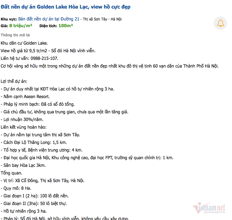 Xuat hien du an ‘ma’ kieu Alibaba o Ha Noi