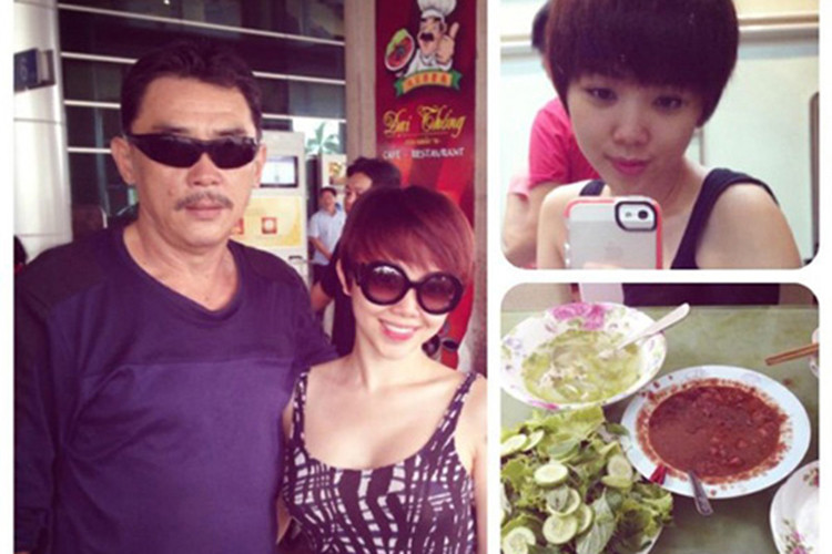 Về phía bố của Tóc Tiên, ông không cấm cản con gái hẹn hò Hoàng Touliver.