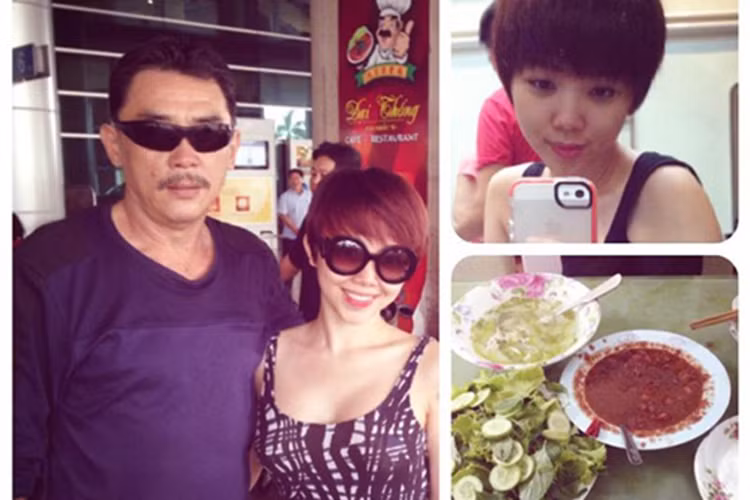 Về phía bố của Tóc Tiên, ông không cấm cản con gái hẹn hò Hoàng Touliver.