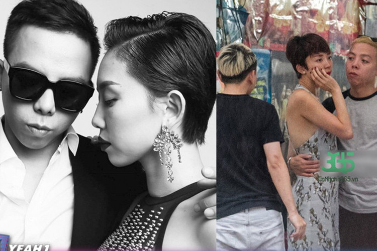 Trong cuộc phỏng vấn trên Tri thức trẻ, Tóc Tiên tiết lộ mối quan hệ của cô và Hoàng Touliver từng trở nên căng thẳng vì bị mẹ của cô cấm cản. Ảnh: Yeah1