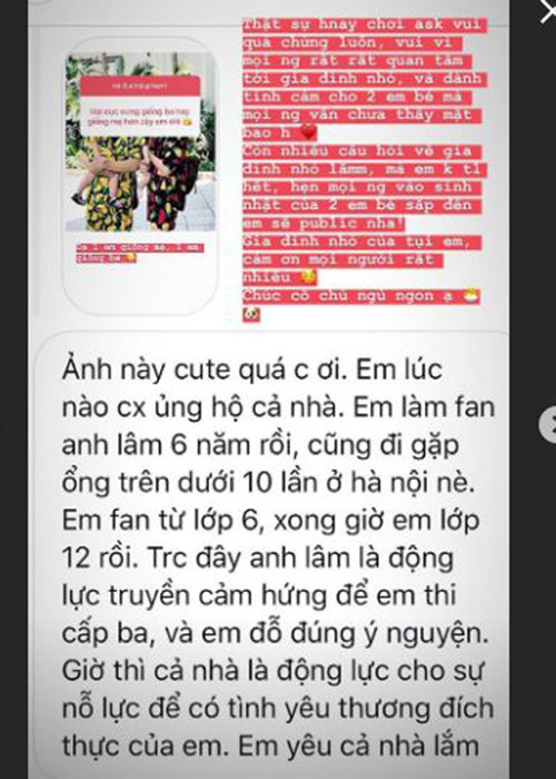 Cindy Lư hẹn người hâm mộ vào dịp sinh nhật của hai con gái sẽ tiết lộ ảnh cận mặt các bé.