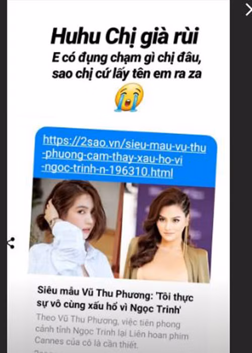 Ngoc Trinh dap tra khi Vu Thu Phuong khoi lai scandal tai Cannes-Hinh-2