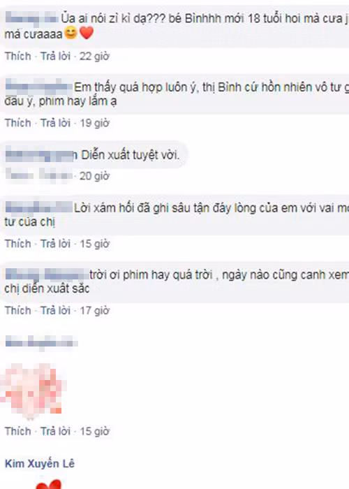 Người hâm mộ dành lời có cánh cho diễn xuất của Nhật Kim Anh giữa tranh cãi tạo hình nhân vật Thị Bình.