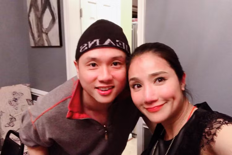 Khi chưa lấy chồng, Cát Tường từng yêu Hàn Thái Tú. Cả hai hẹn hò trong 3 năm học trường sân khấu. Ảnh: Zing