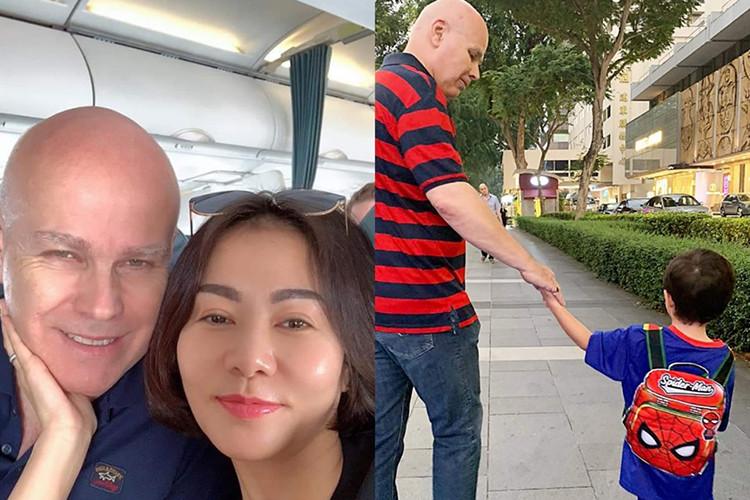 Bé Gấu - con trai của Thu Minh và chồng doanh nhân người Hà Lan Otto chào đời ngày 29/5/2015.