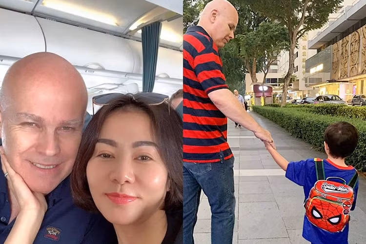 Bé Gấu - con trai của Thu Minh và chồng doanh nhân người Hà Lan Otto chào đời ngày 29/5/2015.