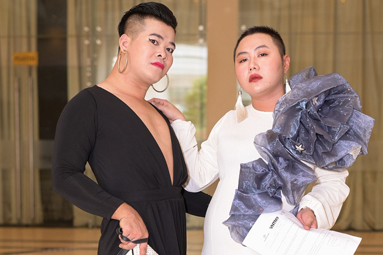 Vòng sơ tuyển khu vực phía Nam của cuộc thi Vietnam's Next Top Model 2019 thu hút nhiều thí sinh nam giả gái. Ảnh: Zing