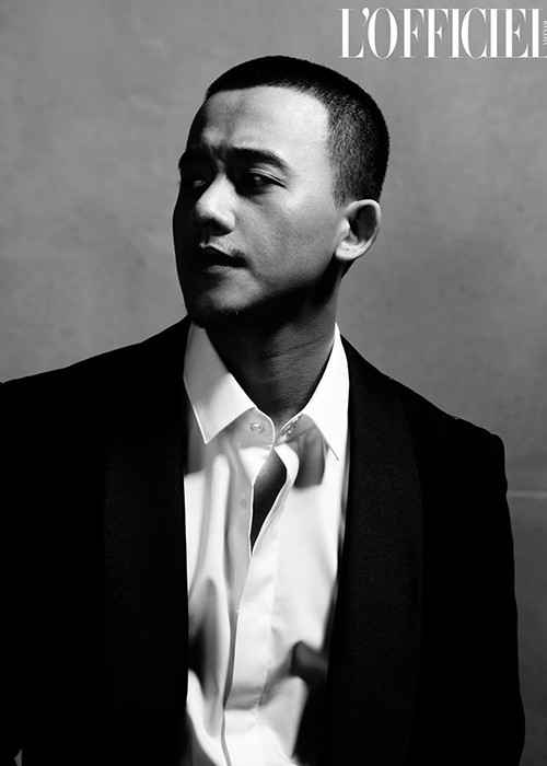 Hình ảnh Mai Tài Phến cực ngầu khi làm người mẫu ảnh.