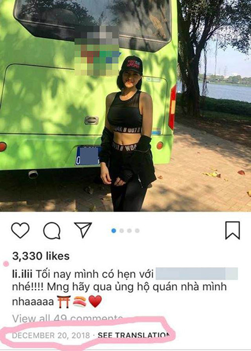 Năm 2019, đăng ảnh vòng eo thon gọn cùng với lời quảng cáo cho thuốc giảm cân, Lưu Đê Ly bị ném đá vì cư dân mạng phát hiện cô đăng tải ảnh cũ và photoshop quá đà. Ảnh: Khám phá