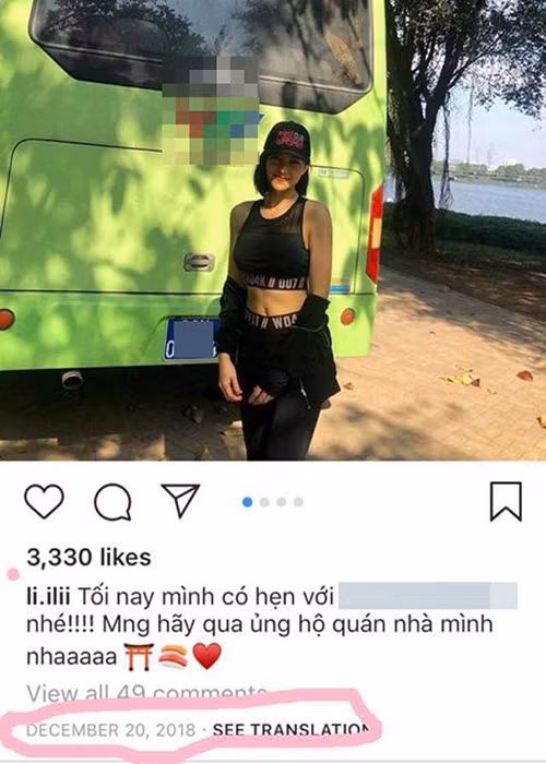 Năm 2019, đăng ảnh vòng eo thon gọn cùng với lời quảng cáo cho thuốc giảm cân, Lưu Đê Ly bị ném đá vì cư dân mạng phát hiện cô đăng tải ảnh cũ và photoshop quá đà. Ảnh: Khám phá