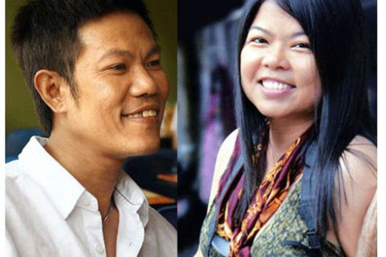 Về cuộc hôn nhân đầu tiên của nhạc sĩ Quốc Bảo, anh và Loan BB yêu nhau gần 10 năm mới tiến tới hôn nhân. Ảnh: Gia đình xã hội