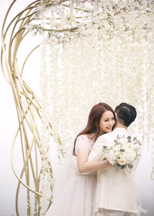 Đại gia Đức An muốn tổ chức đám cưới khi con gái đã hiểu biết song đến nay cả hai vẫn chưa tiết lộ kế hoạch cụ thể.