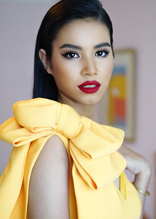 Sau khi xuất hiện tại Hoa hậu Hoàn vũ Việt Nam 2019, cô gái đồng hương của H'hen Niê nhanh chóng nhận được sự chú ý. Ảnh: Saostar