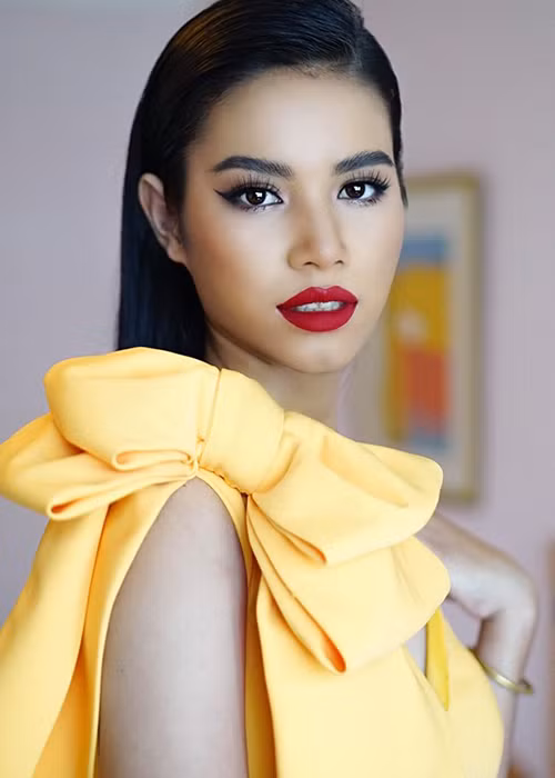 Sau khi xuất hiện tại Hoa hậu Hoàn vũ Việt Nam 2019, cô gái đồng hương của H'hen Niê nhanh chóng nhận được sự chú ý. Ảnh: Saostar