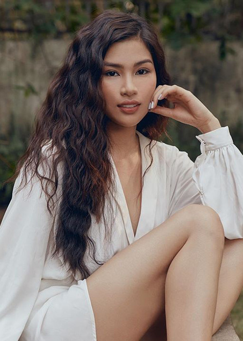 Kết quả sự nỗ lực tập luyện của Nguyễn Thị Thành là vóc dáng săn chắc thu hút ánh nhìn.