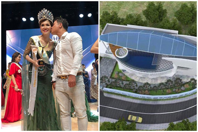 Năm 2019, Hoa hậu Oanh Yến khoe biệt thự 100 tỷ do bạn trai tặng khiến nhiều người ghen tỵ.