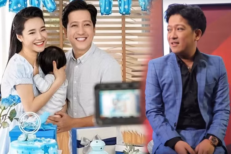 Trường Giang trở thành ông bố bỉm sữa, không còn là chàng trai đào hoa như ngày nào. Ảnh: Tiền Phong