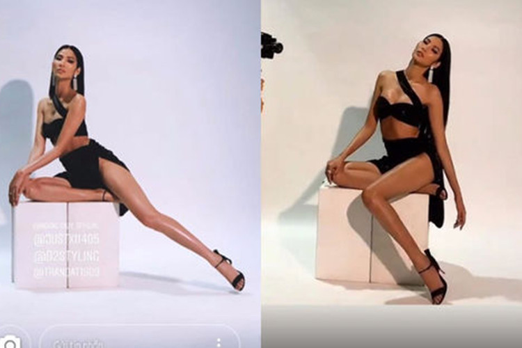 Sở hữu vòng một căng đầy, gợi cảm, Hoàng Thùy sẽ không bị lép vế trong cuộc đua Hoa hậu Hoàn vũ Thế giới 2019.