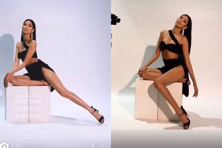 Sở hữu vòng một căng đầy, gợi cảm, Hoàng Thùy sẽ không bị lép vế trong cuộc đua Hoa hậu Hoàn vũ Thế giới 2019.