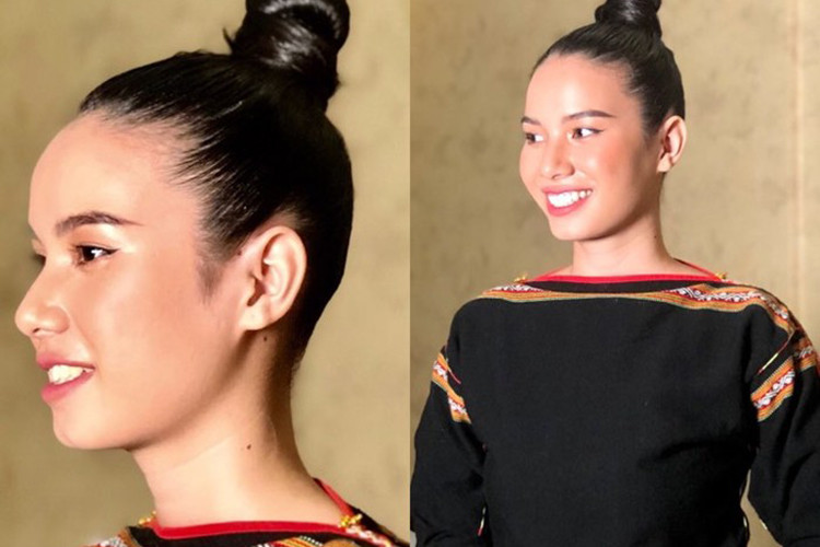 Người đẹp dân tộc Ê-đê cao 1m73, sở hữu số đo ba vòng 83-62-92. Ảnh: BTC