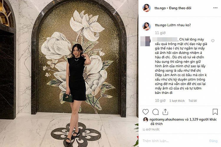 Gần đây, người đẹp sinh năm 1994 liên tục bị cư dân mạng chê xuống sắc trầm trọng.