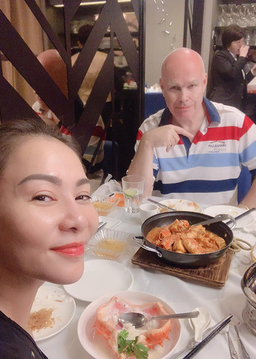 Sau 7 năm kết hôn, Thu Minh hiện có tổ ấm vô cùng hạnh phúc. Ảnh: FBNV