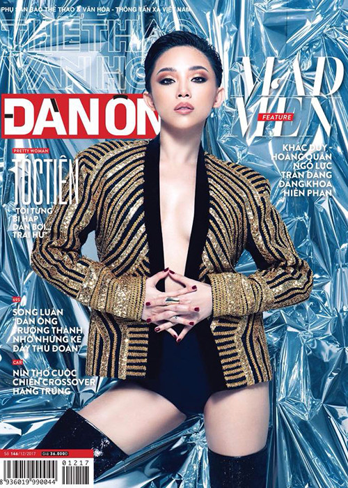 Tóc Tiên sở hữu vòng eo thon gọn, chân thon dài thẳng tắp, vòng một và vòng ba gợi cảm.