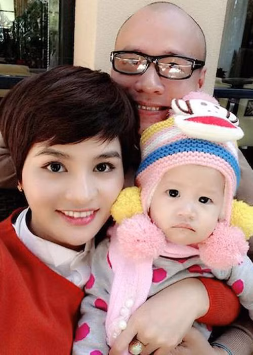 Vũ Thu Phương sinh cho chồng đại gia 2 cô con gái: bé Anna và bé Angelina.