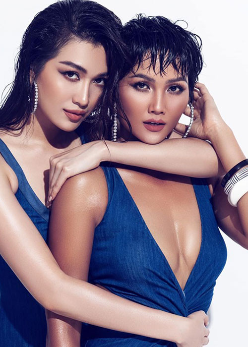 Thời điểm chuẩn bị cho cuộc thi Hoa hậu Hoàn vũ Thế giới 2018, H'hen Niê cũng lên gần 7 kg (50 - 56,5kg), tăng số đo vòng một lên 4 cm (93 - 97cm).