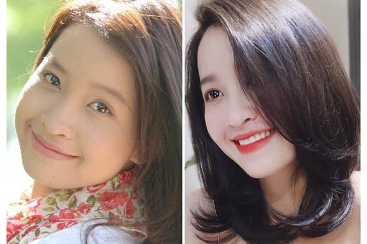 Kim Nhã được khen ngợi "lột xác" sau 10 năm.