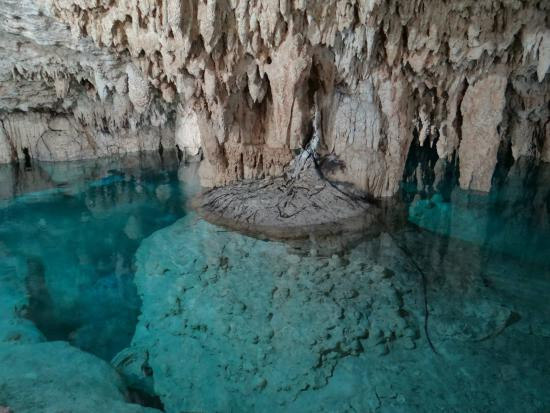 Hơn 200 hang nhỏ, trong đó khoảng 263 km thuộc hang Sac Actun thông với hang Dos Ojos dài khoảng 83 km, tạo thành hang động dưới nước lớn nhất thế giới.