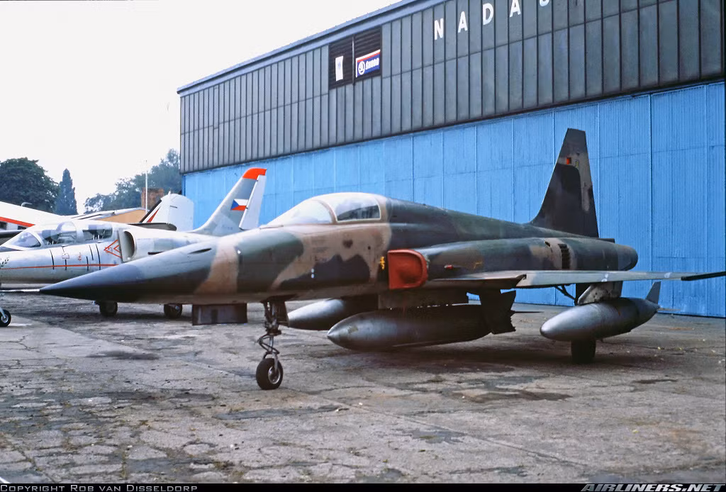 Các hình ảnh chụp ở Đông Âu cho thấy, có lẽ sau năm 1990, Việt Nam đã bán cho các bảo tàng ở Ba Lan, ở Czech một số máy bay F-5E Tiger II. Phần còn lại được lưu giữ ở A42 và có lẽ còn ở các kho khác, sau đó gửi tới các bảo tàng trong nước. Nguồn ảnh: Airlines.net