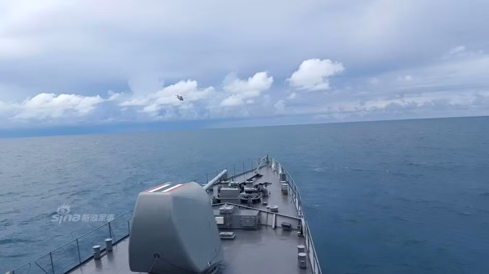 Pháo hạm 127mm Mk45 có tầm bắn 24km trên tàu chiến Thái Lan. Nguồn ảnh: Sina