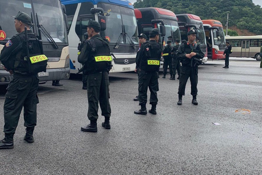 Ngoài lực lượng bộ đội Biên phòng, lực lượng CSCĐ cũng được huy động cho nhiệm vụ.