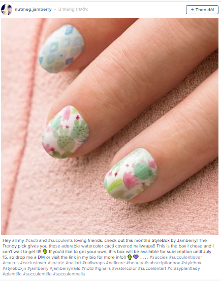 Những nàng ưa thích phong cách móng tay cá tính có thể chọn lựa mẫu nail đa dạng và nhiều màu sắc.